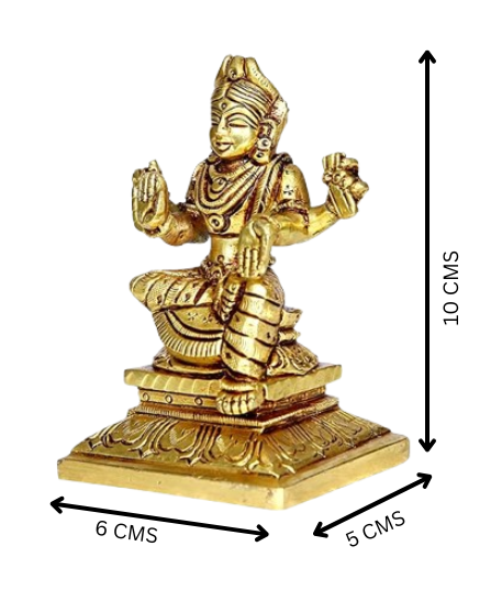 Bala Ambika Devi Brass Idol-Bala Tripura Sundari Idol