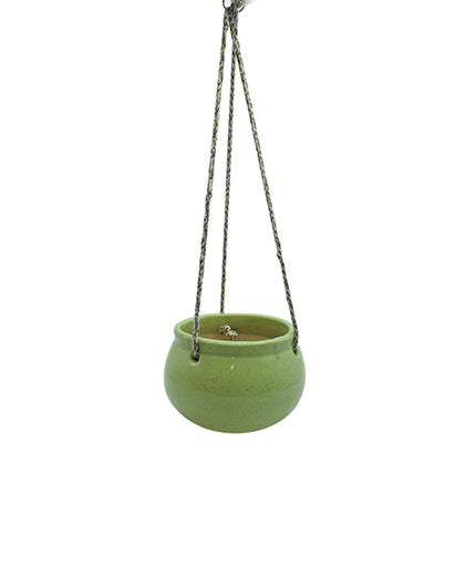 Hanging Ceramic Round Planter Pot