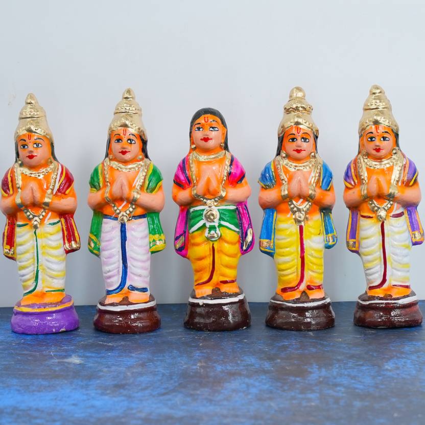 Narasimha Swamy Bhaktha Prahaladha Set Golu Dolls