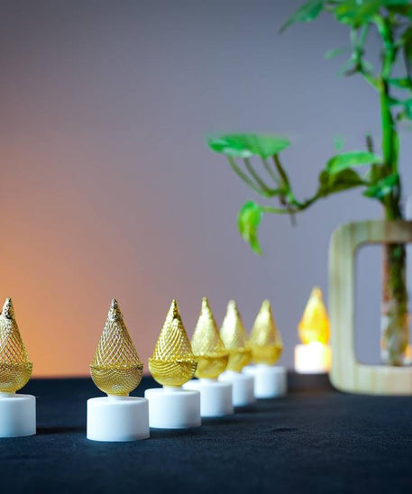 Battery Led Diya For Diwali- Pack of 12