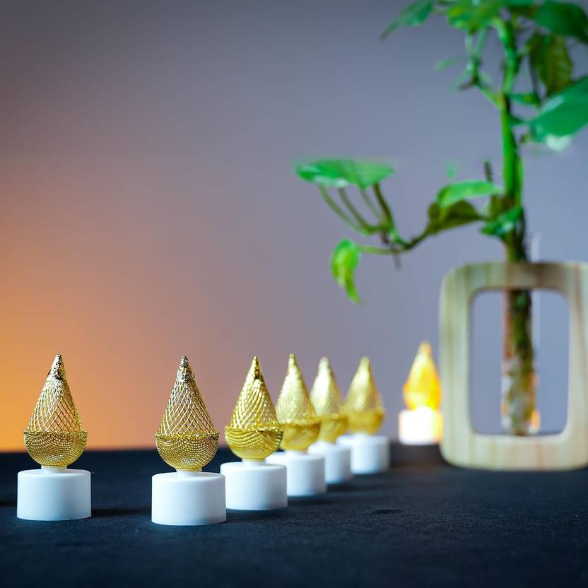 Battery Led Diya For Diwali- Pack of 12