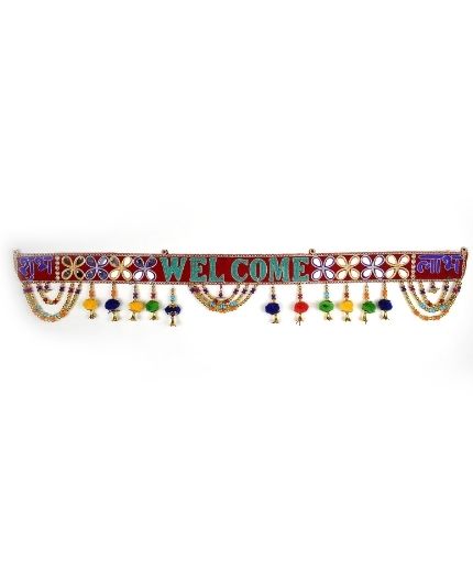 Welcome Handmade Door Hanging Toran