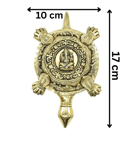 Auspicious Vastu Tortoise with Shree Ganesha