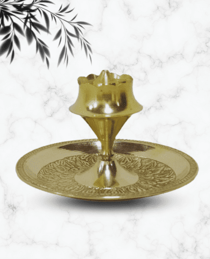 Agarabatti Stand for Pooja Room - Incense Sticks Stand with Ash Catcher