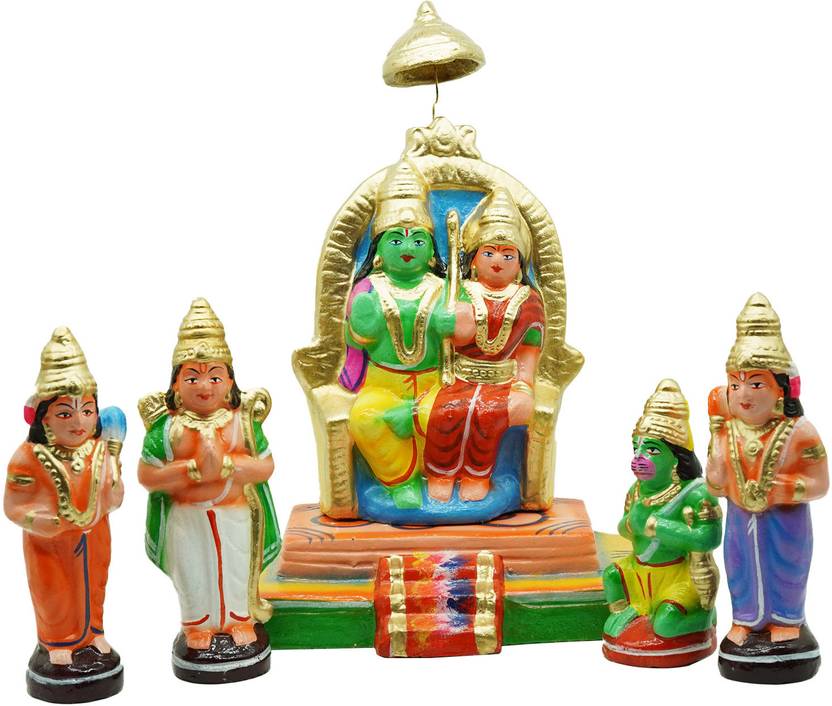 Sri Rama Pattabhishekam Dasara Dolls Set for Dasara