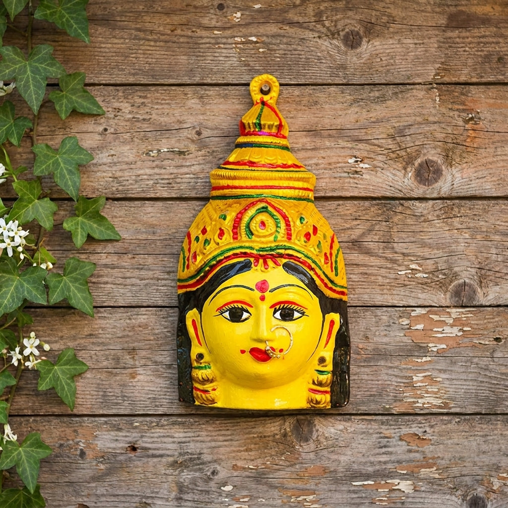 Varamahalakshmi Idol Face Mask- 6.5 Inches