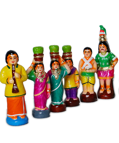 Durga Mullaippaari Golu Doll Set for Navaratri