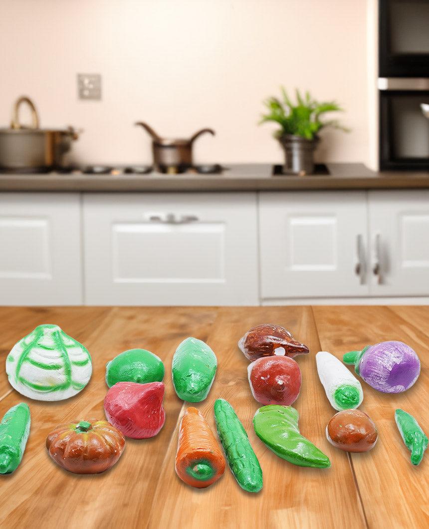 Vegetable Set 15 ps for Golu Dolls