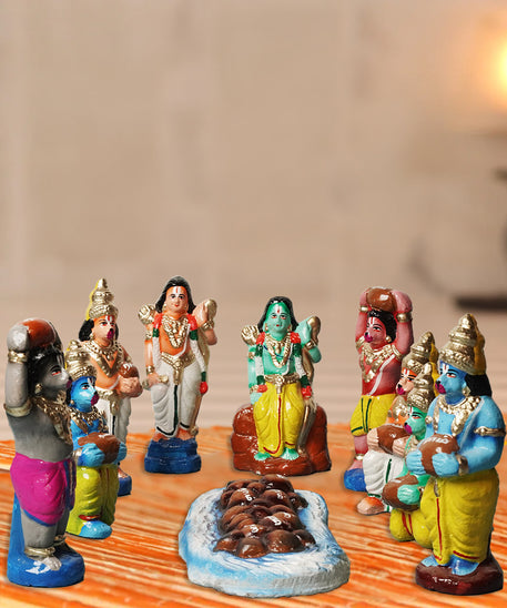 Rama Setu Golu Dolls Set