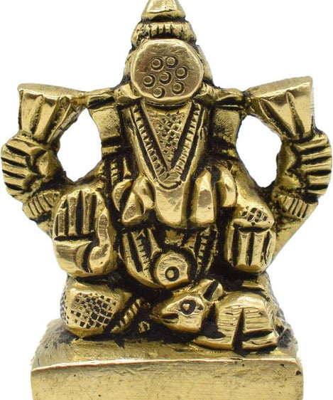 puja-n-pujari-god-ganesh-ganapati-sitting-idol-brass-sculpture-good-luck-success-decorative-showpiece-4-
