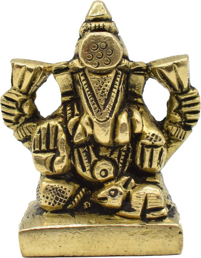 puja-n-pujari-god-ganesh-ganapati-sitting-idol-brass-sculpture-good-luck-success-decorative-showpiece-4-