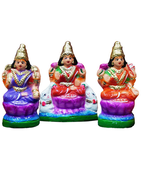 Ashtalakshmi Doll Set – Traditional Kolu Bommai for Navaratri Golu