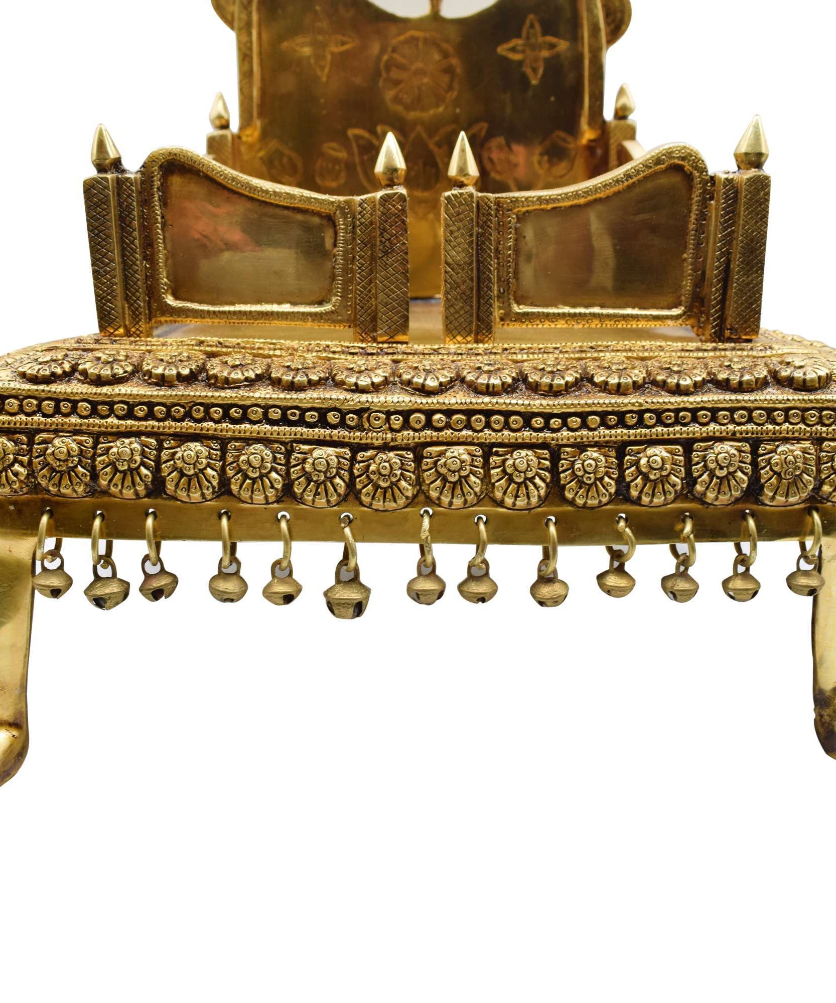 Brass Handmade Singhasan