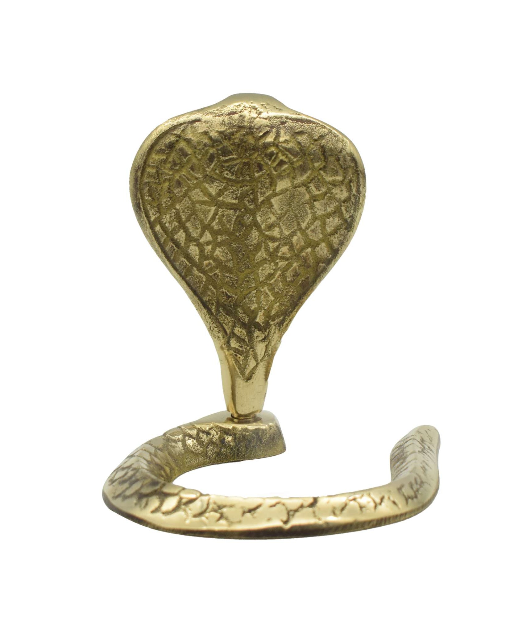 Brass Shivlingam Snake Idol