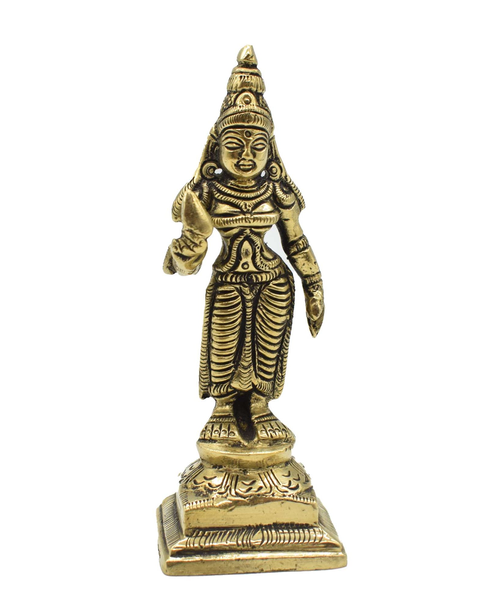 lakshmi devi brass idol, lakshmi devi statue, lakshmi devi murti