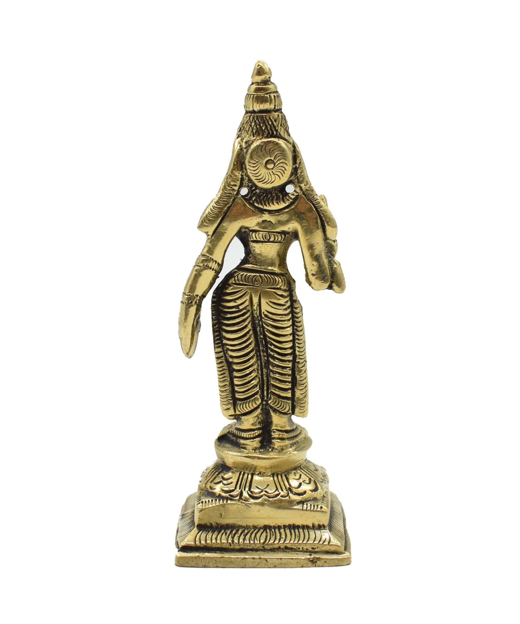 Brass Lakshmi Devi Idol for Diwali Pooja