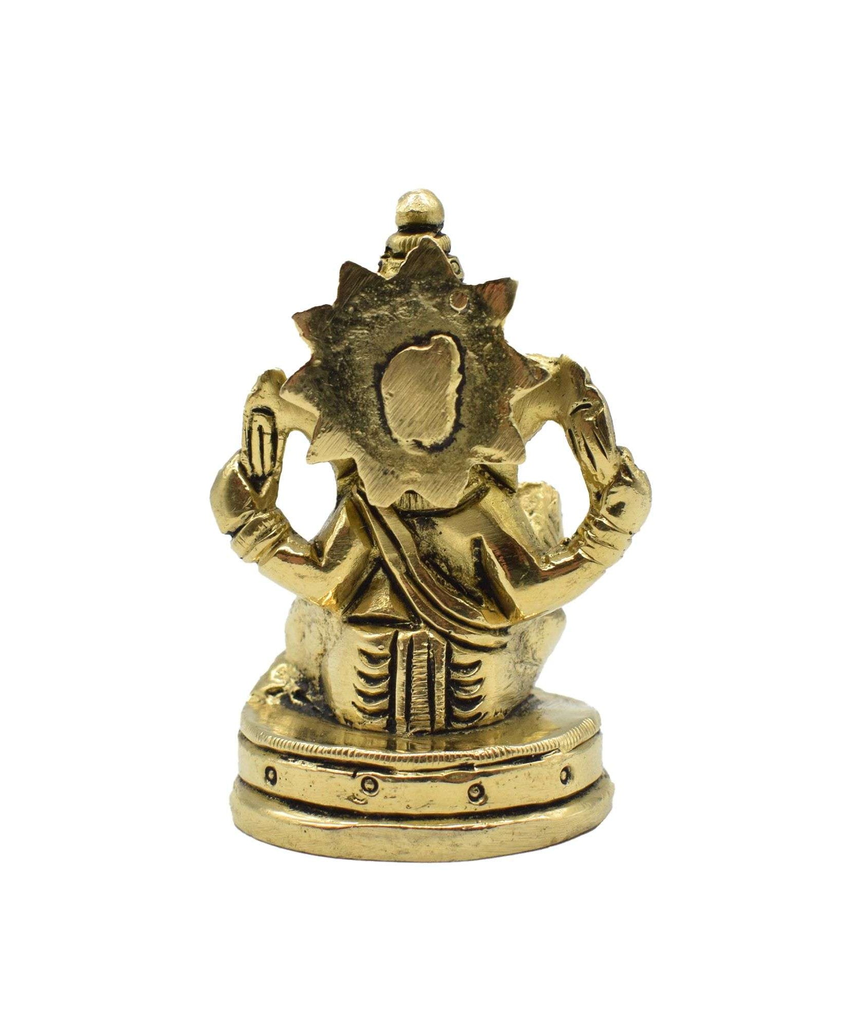 Brass Ganapthi sitting idol