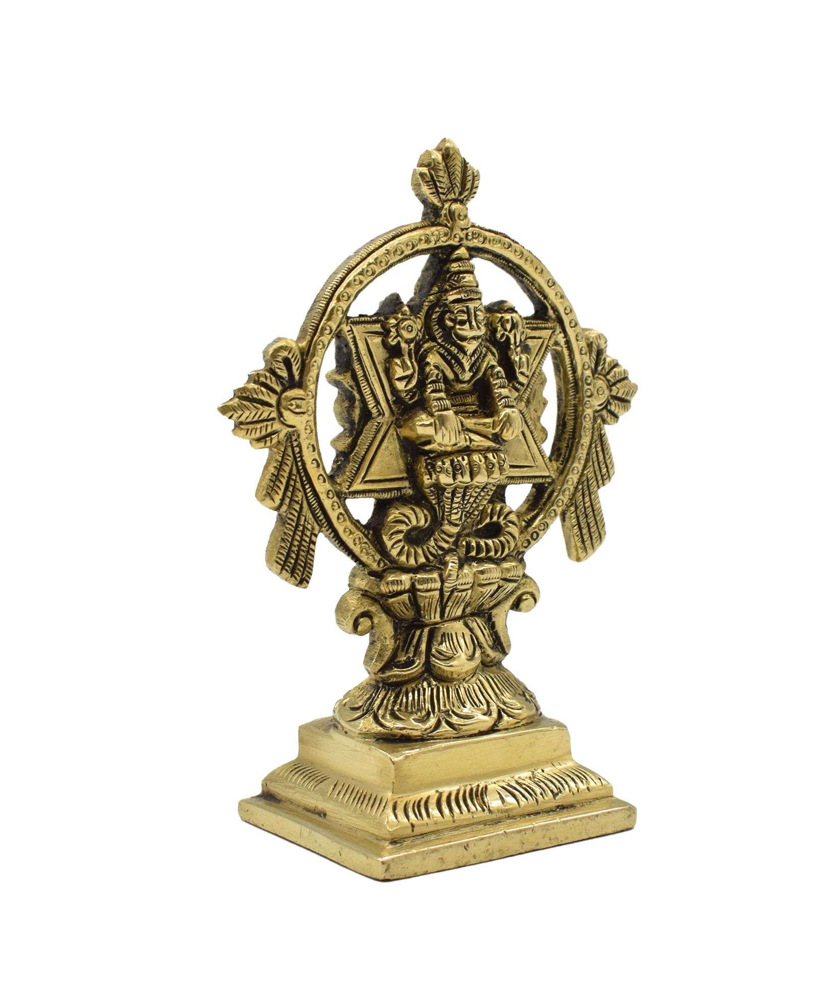 Swami Sudarshana Vishnu Yoga Narasimha Chakrathalwar Idol