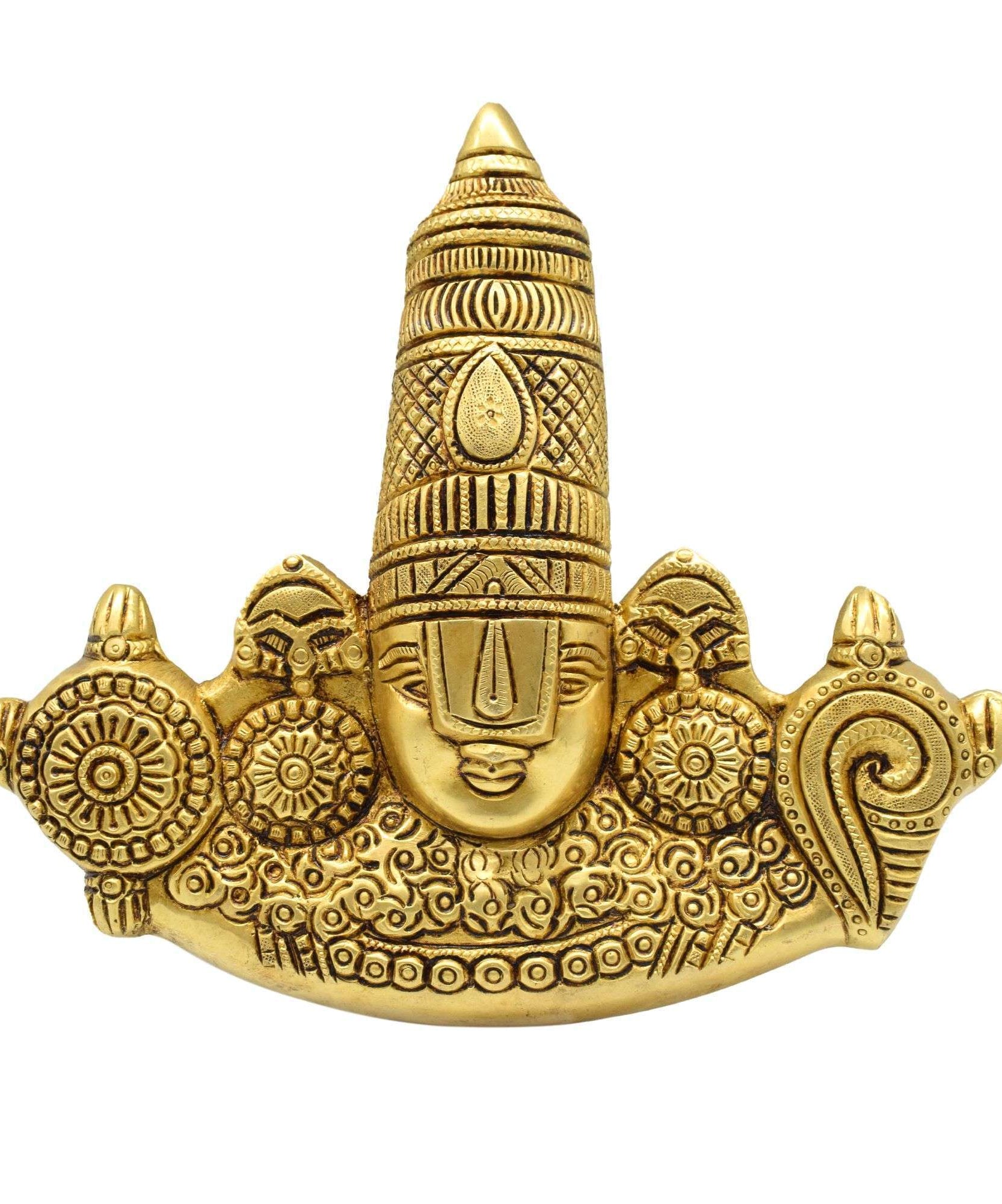 Tirupati Balaji Face Wall Hanging Showpiece