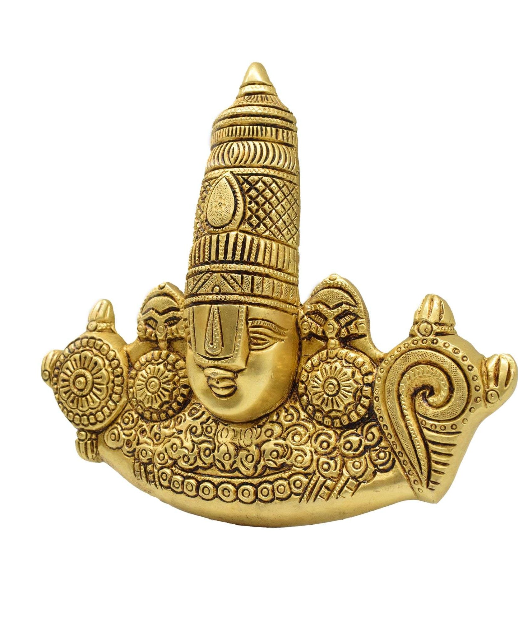 Tirupati Balaji Face Wall Hanging Showpiece