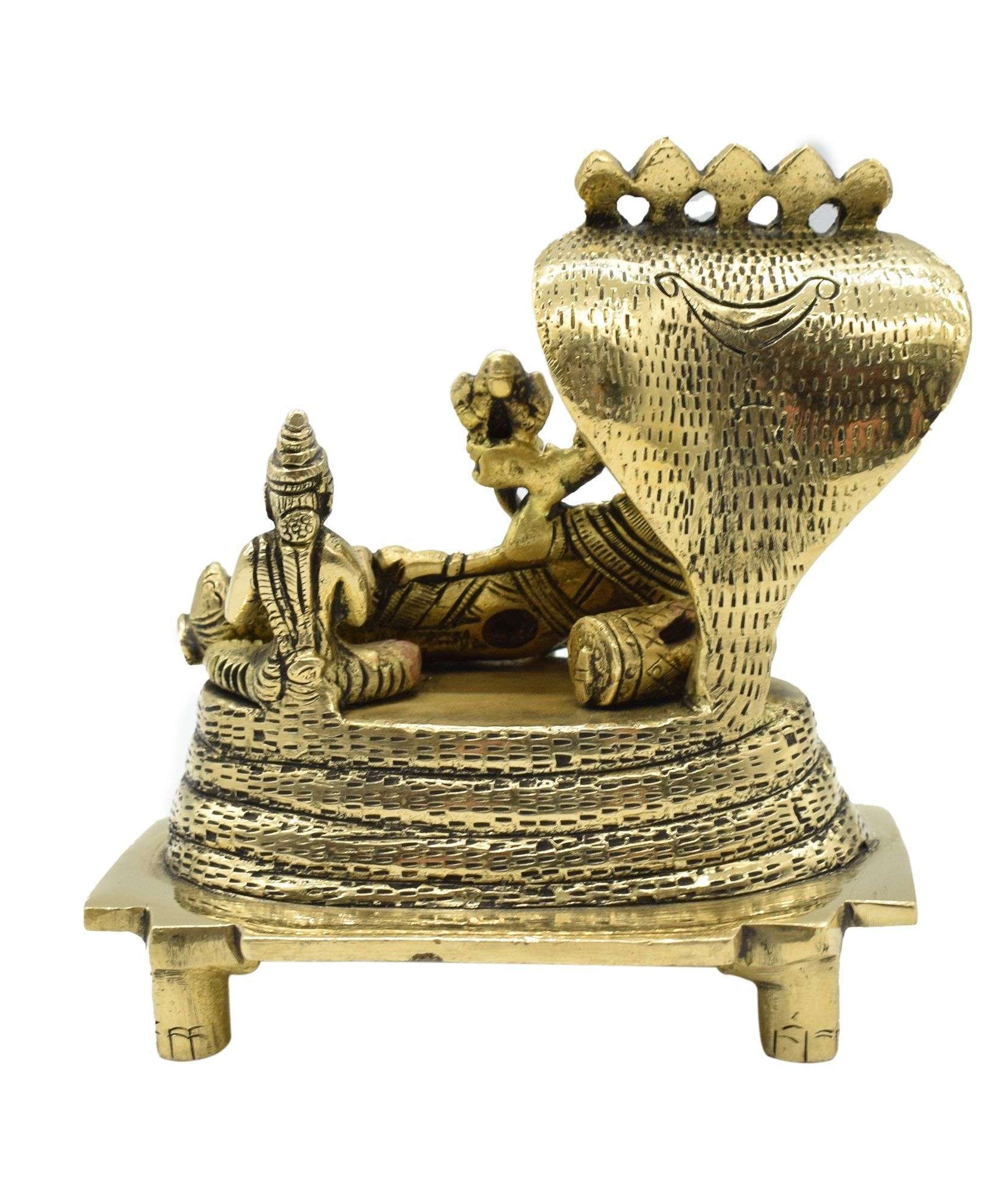 Brass Vishnu Narayan Lakshmi