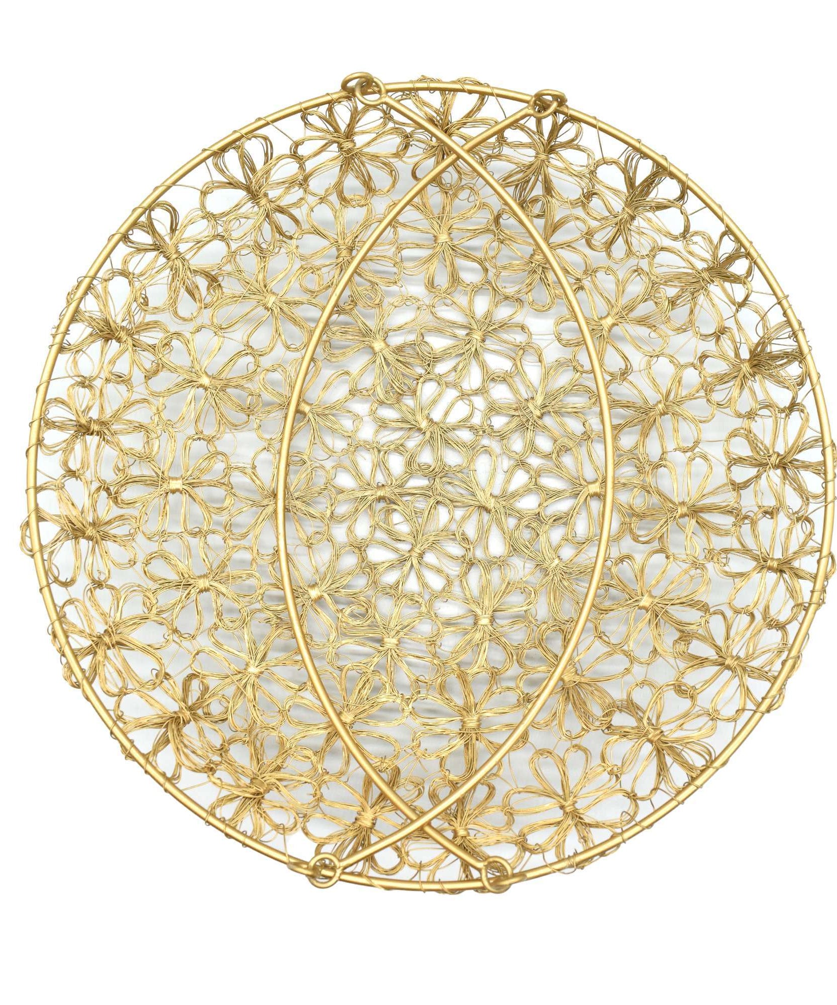 Metal Wired Fruits basket for hampper gifting, Storage fruits & Home decoration