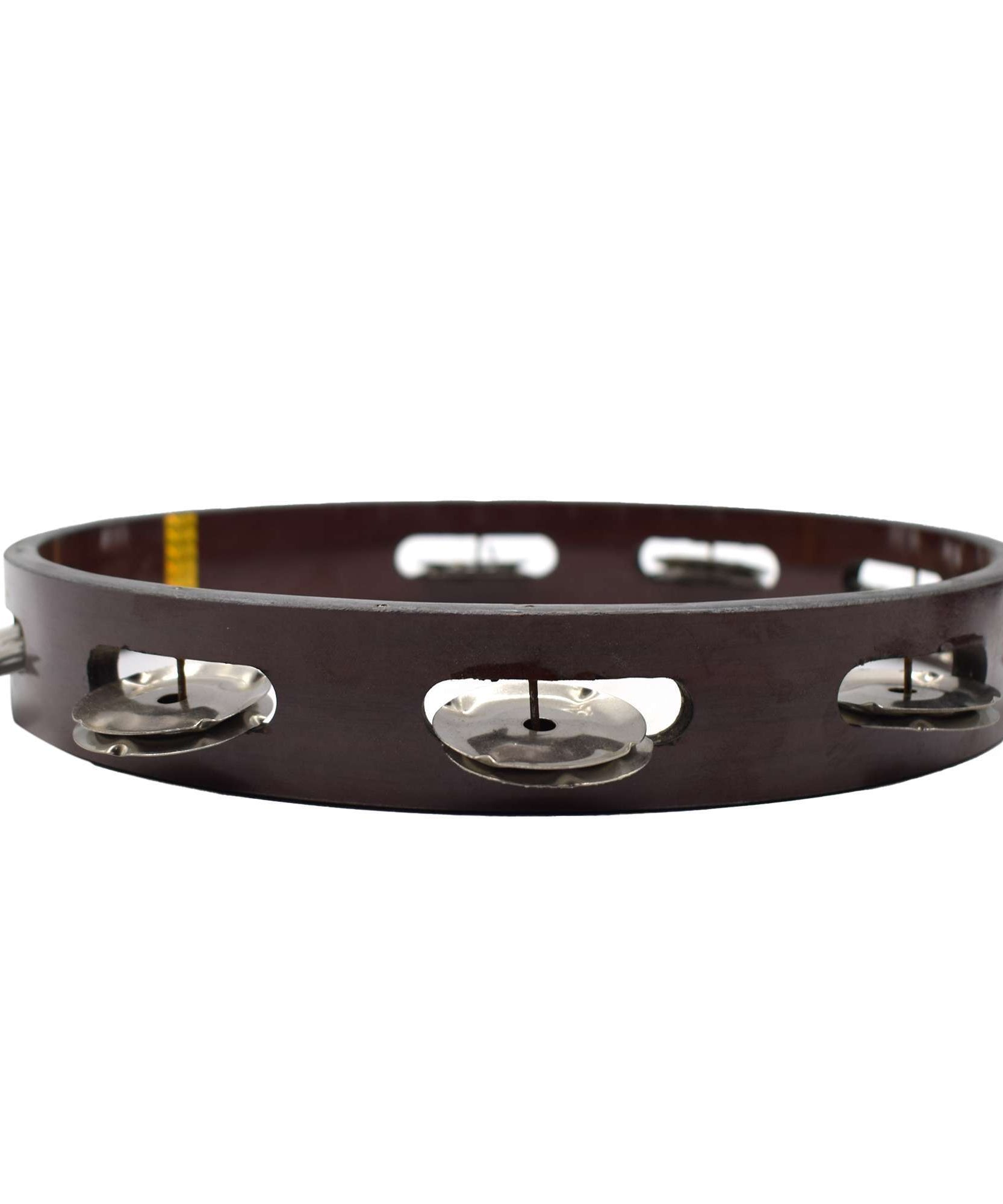 PujaNPujari Khanjari Tambourine Hand Percussion Musical Instrument Steel