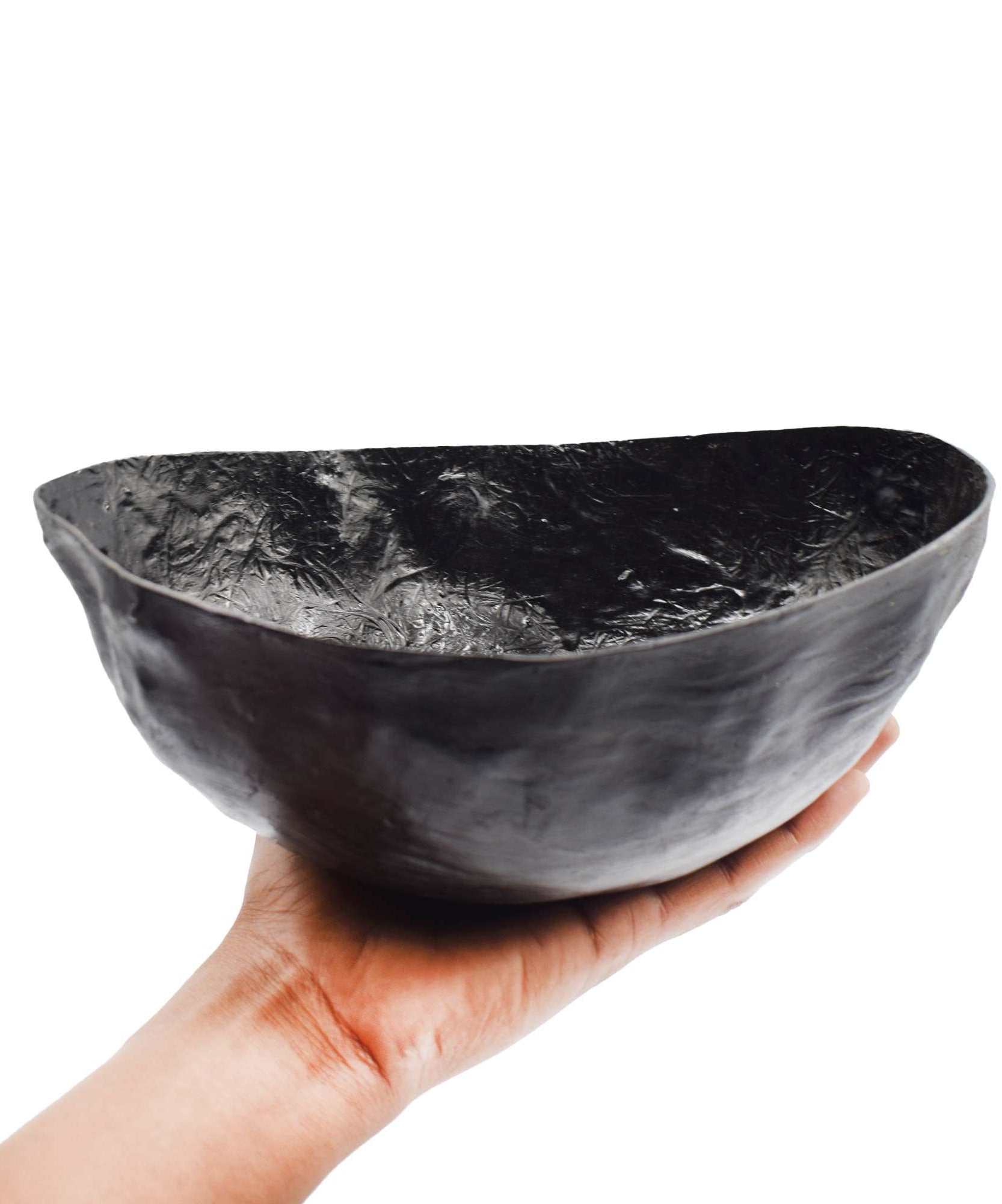 PujaNPujari Balck Iron Solid Bowl