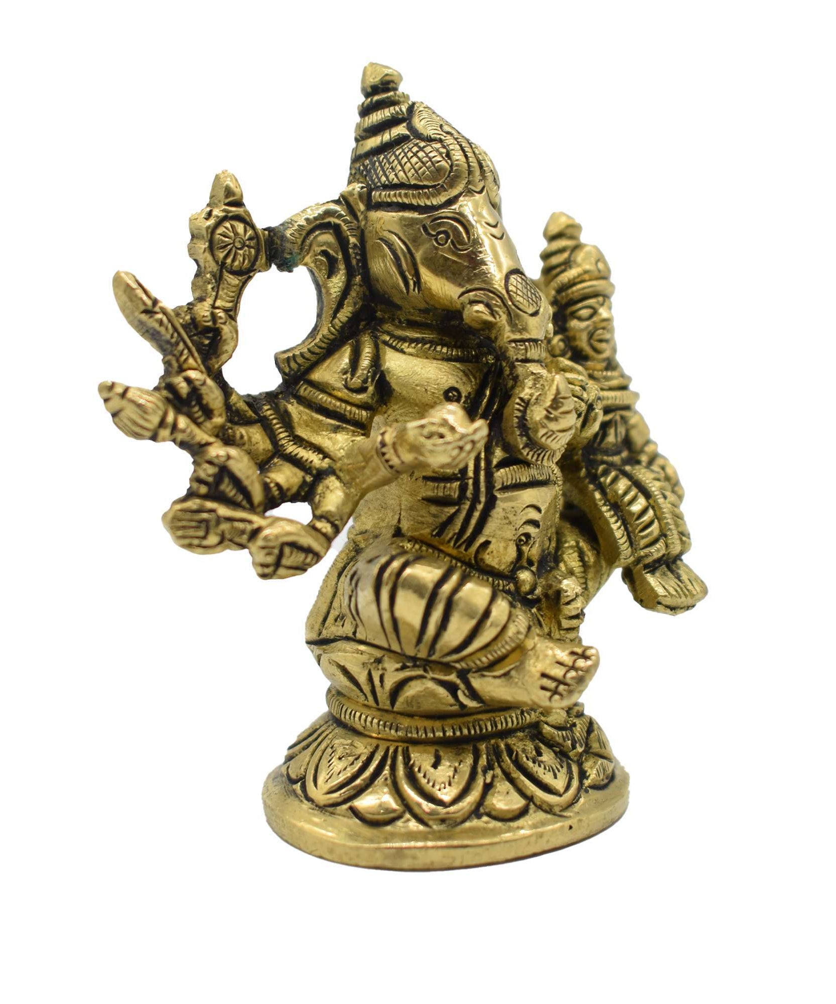 Brass Shakthi Ganapati