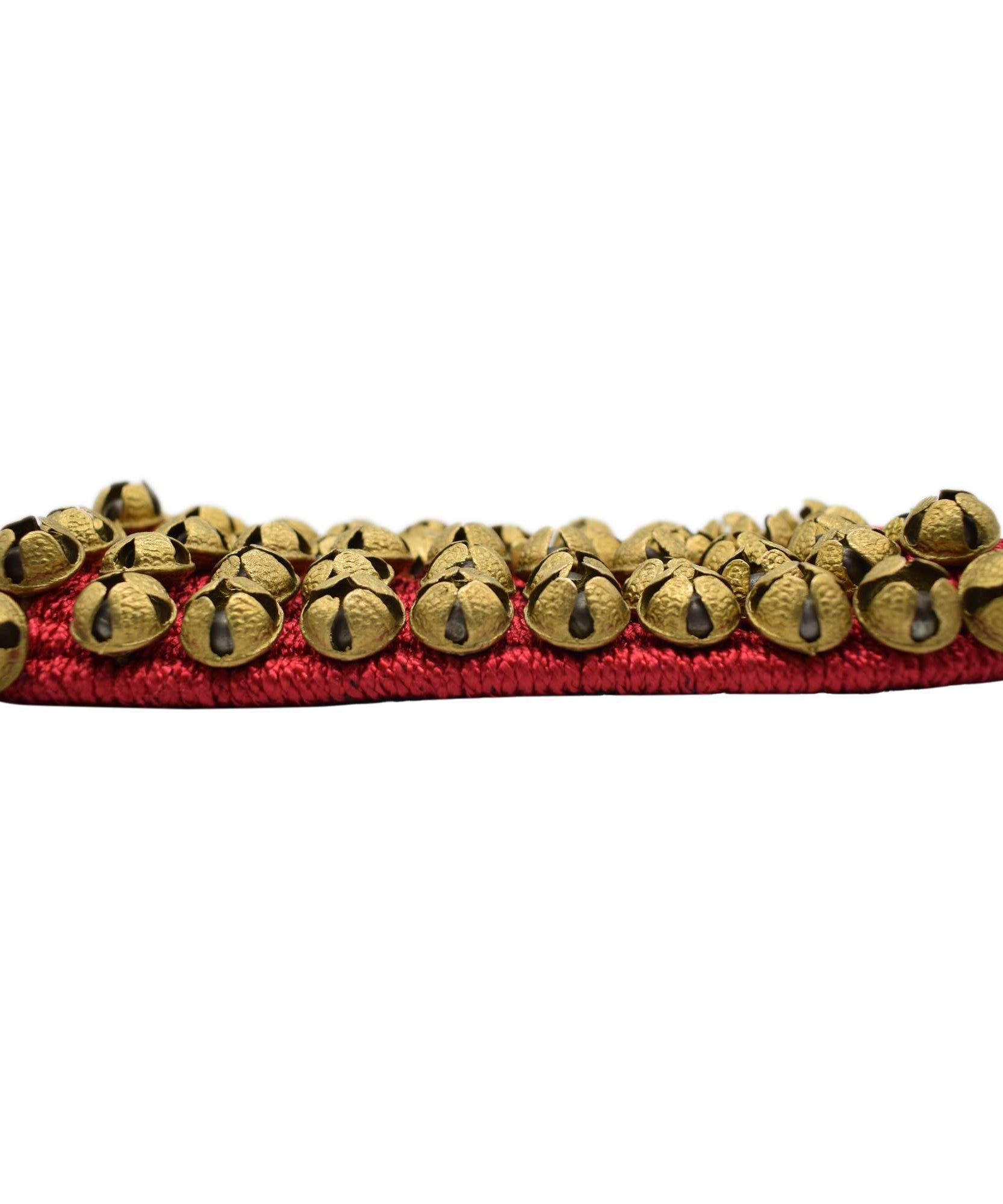 red Kathak Ghungroo(2)Two Line Big Dancing Bells