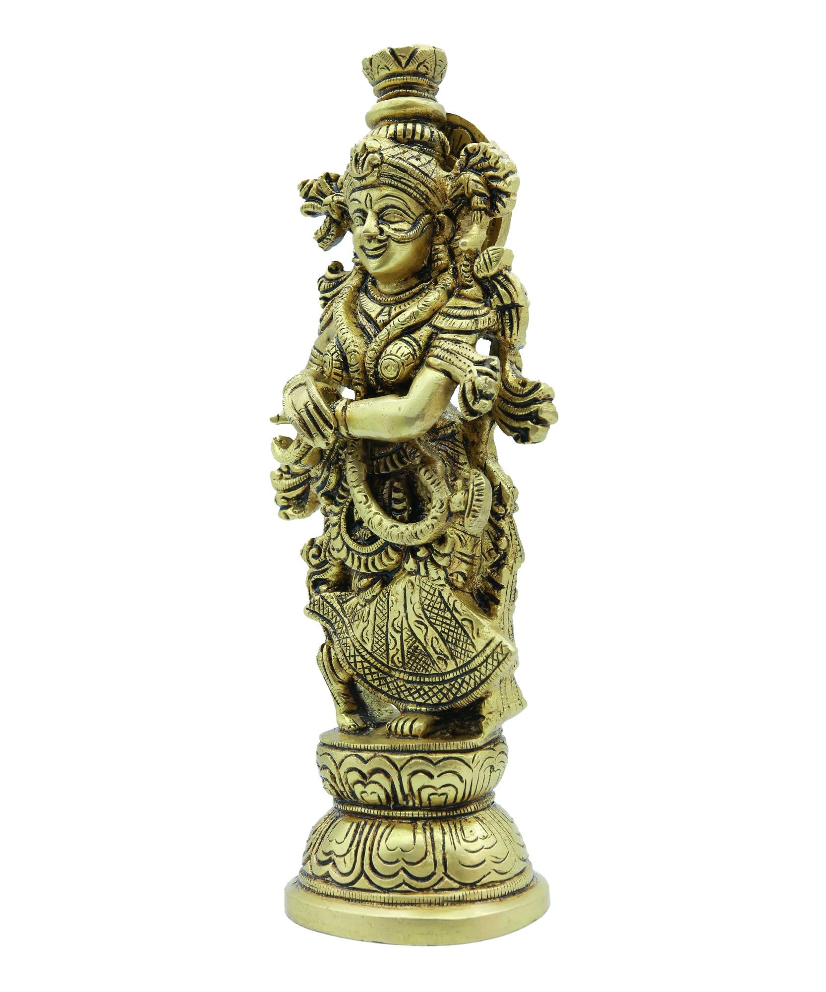 Brass jhaad radha puja and home decor