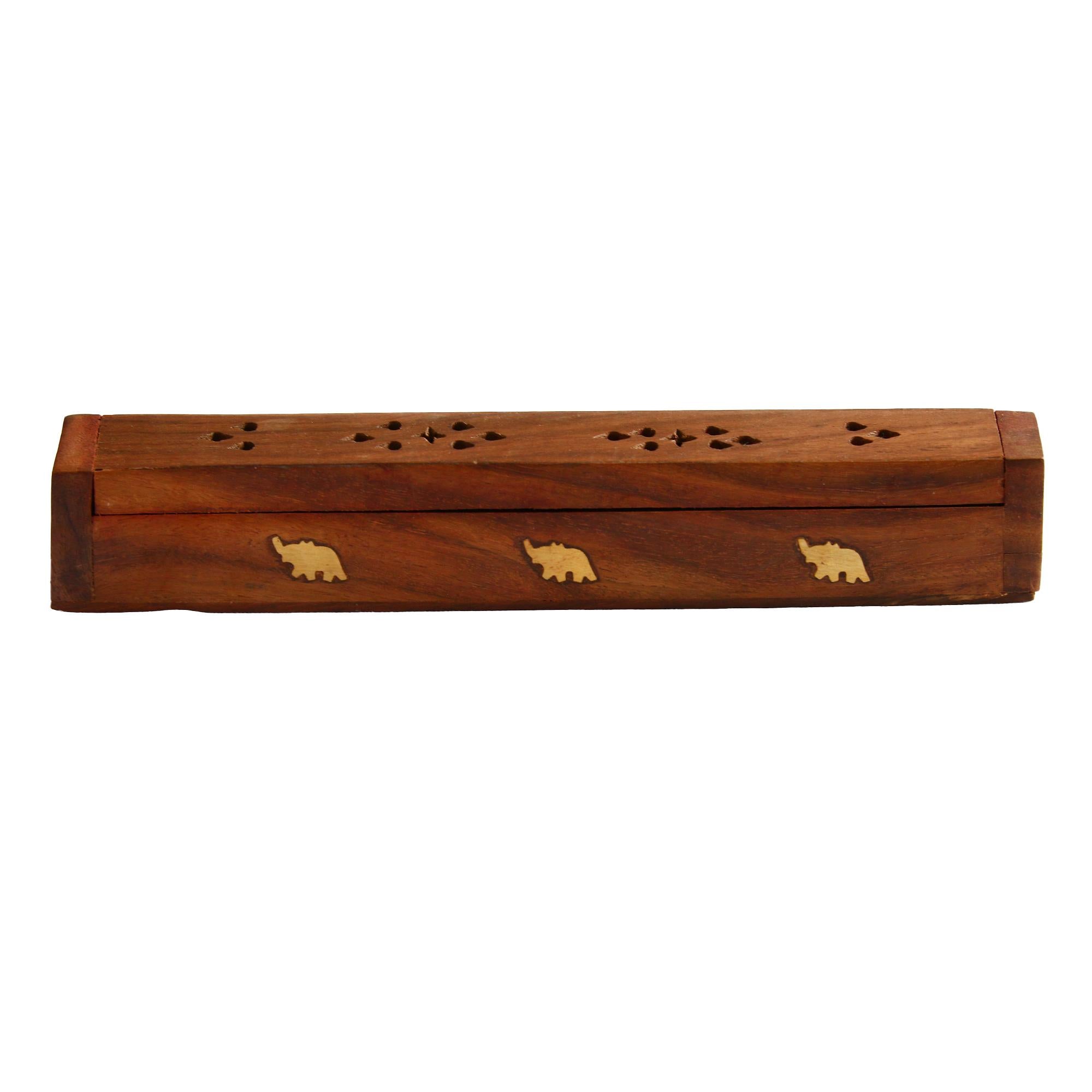 Wooden Agarabatti Stand, Incense Holder Size 26x 4 x 4.5 Centimeters