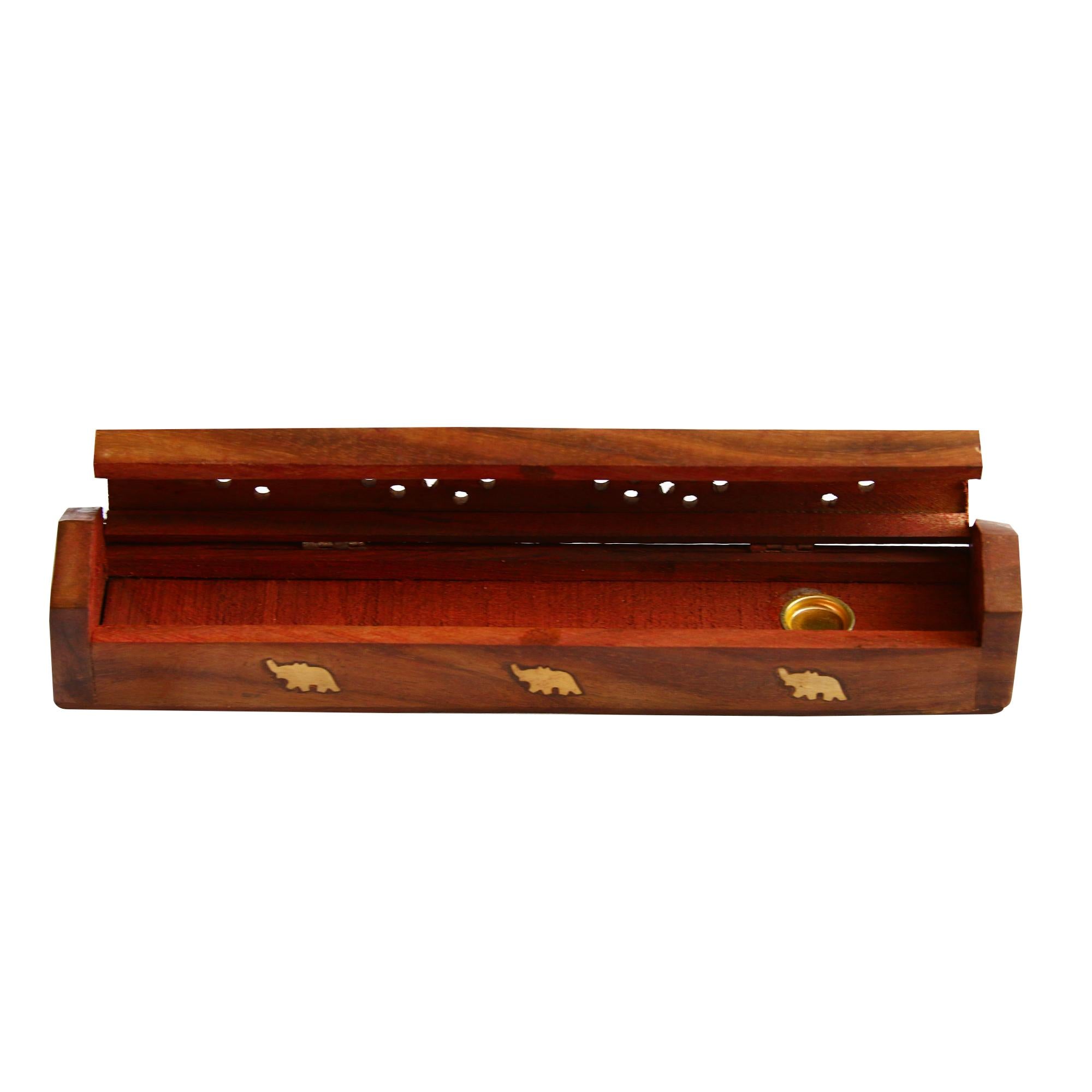 Wooden Agarabatti Stand, Incense Holder Size 26x 4 x 4.5 Centimeters