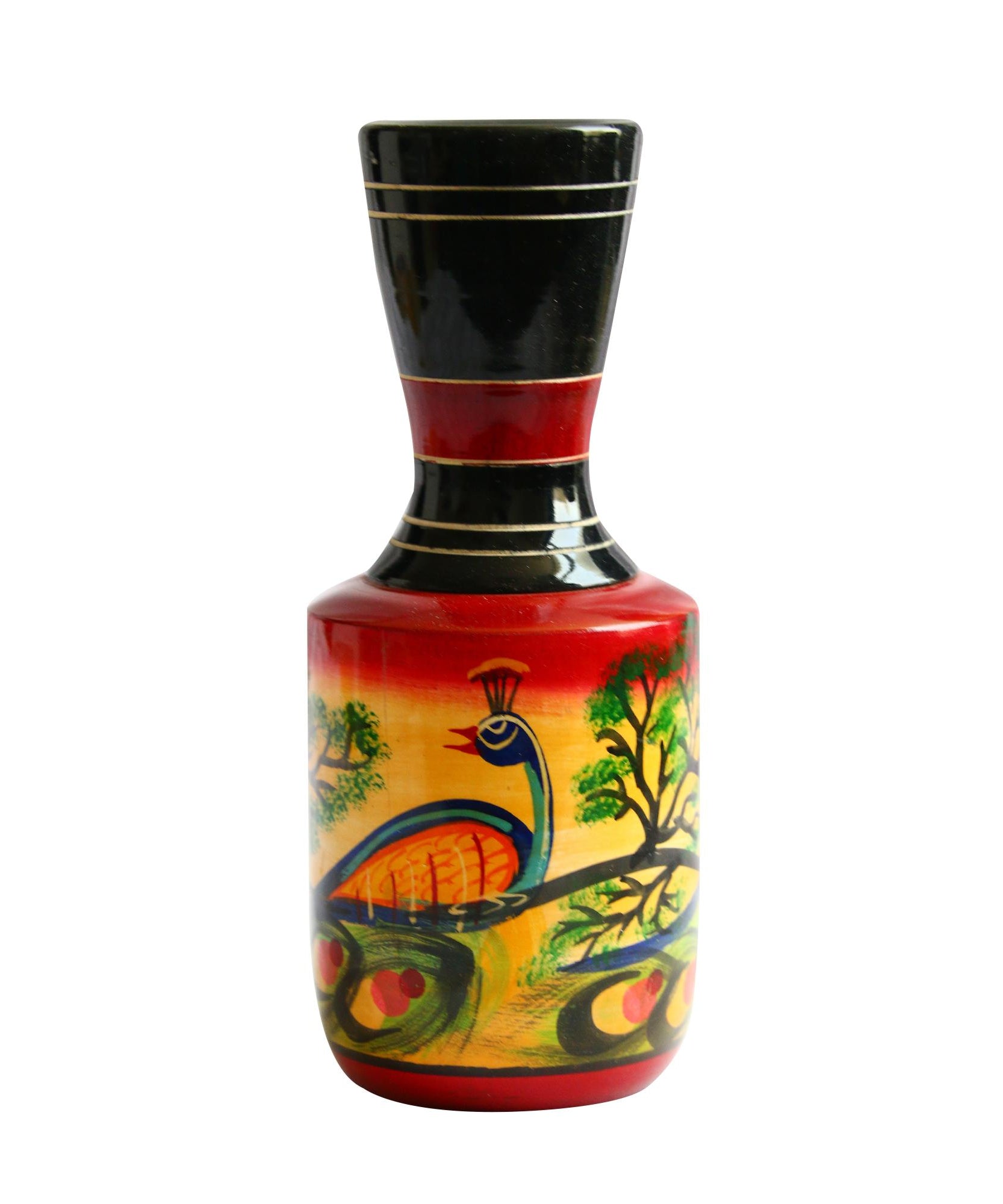 Wooden Flower vase for Living Room Decoration, Table Top Decoration, Diwali Gift