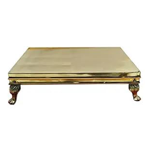 Brass Chowki Bajot for Pooja Big Size/Mukali Peeta for Idols.