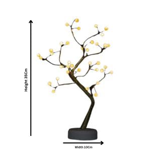 USB Decorative Led Shimmer Tree Desk Lamp