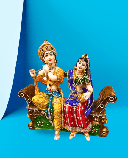 Decorative Radha Krishna Showpiece Idol