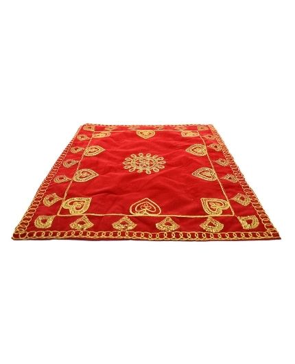 Chowki Altar Pooja Cloth for Pooja Room