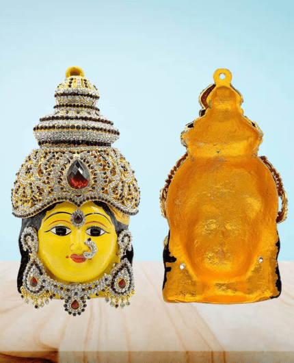 Varalakshmi Amman Face With Red Crown