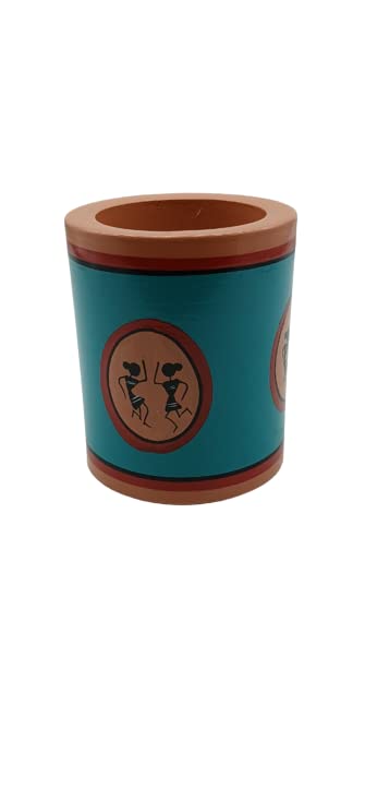 Channapatna Handicraft pen stand wooden.