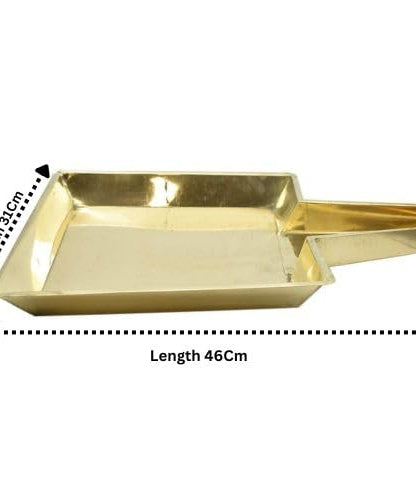 Square Design Large Abhishekam Plate for Shivalingam (46)