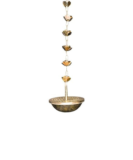 Hanging Loban urli with Chain