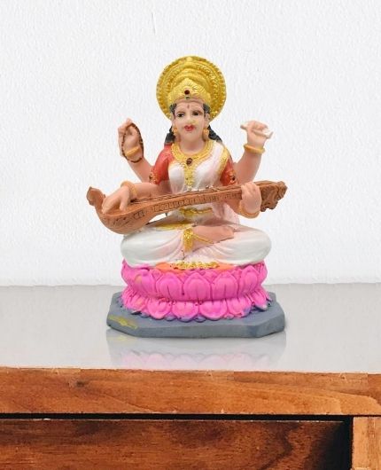 Goddess Saraswati Murti for Pooja