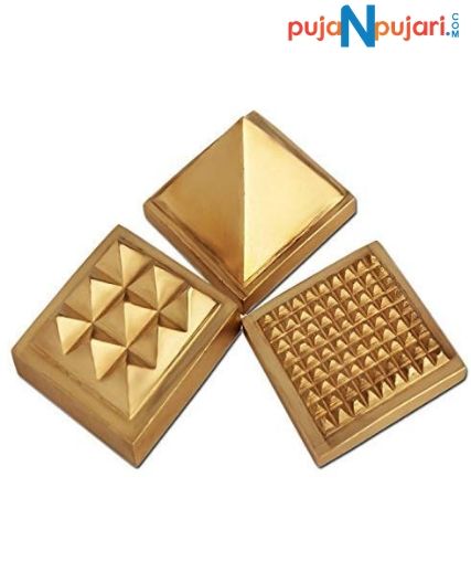 Fengshui Vastu Pyramid Multilayered Brass