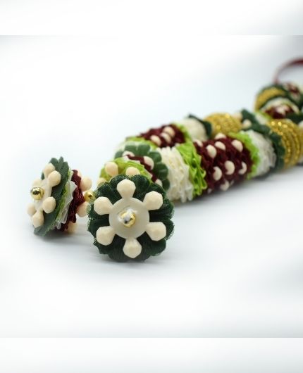 Multicolor Ribbon Design Garland Mala