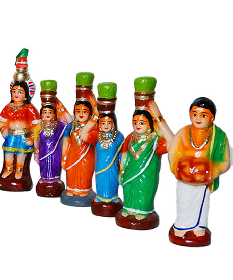 Durga Mullaippaari Golu Doll Set for Navaratri