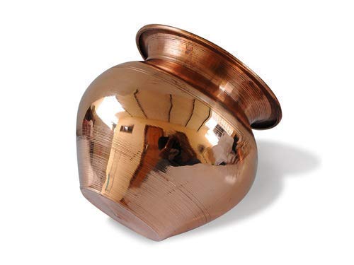 Handmade Copper Kalash Lota for Festival Puja,Copper Pooja Kalash Copper Lota for Relegious Activities