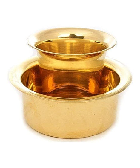 South Indian Coffee Brass Tumbler Cup Set