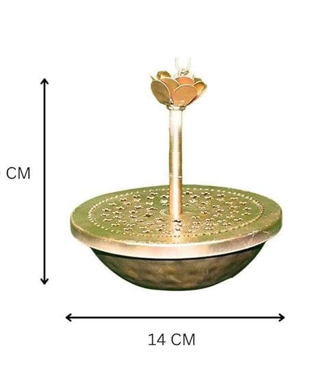 Hanging Loban urli with Chain