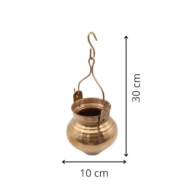 Copper Kalash Lota for Abhishekam